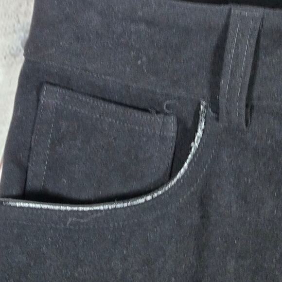 Coldwater‎ Creek Natural Waist Moleskin Bootcut Pants 8 Black NWT - Picture 12 of 14